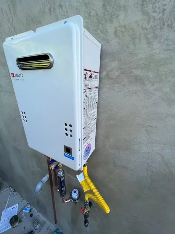 Tankless water heater installation for Wynnewood homes